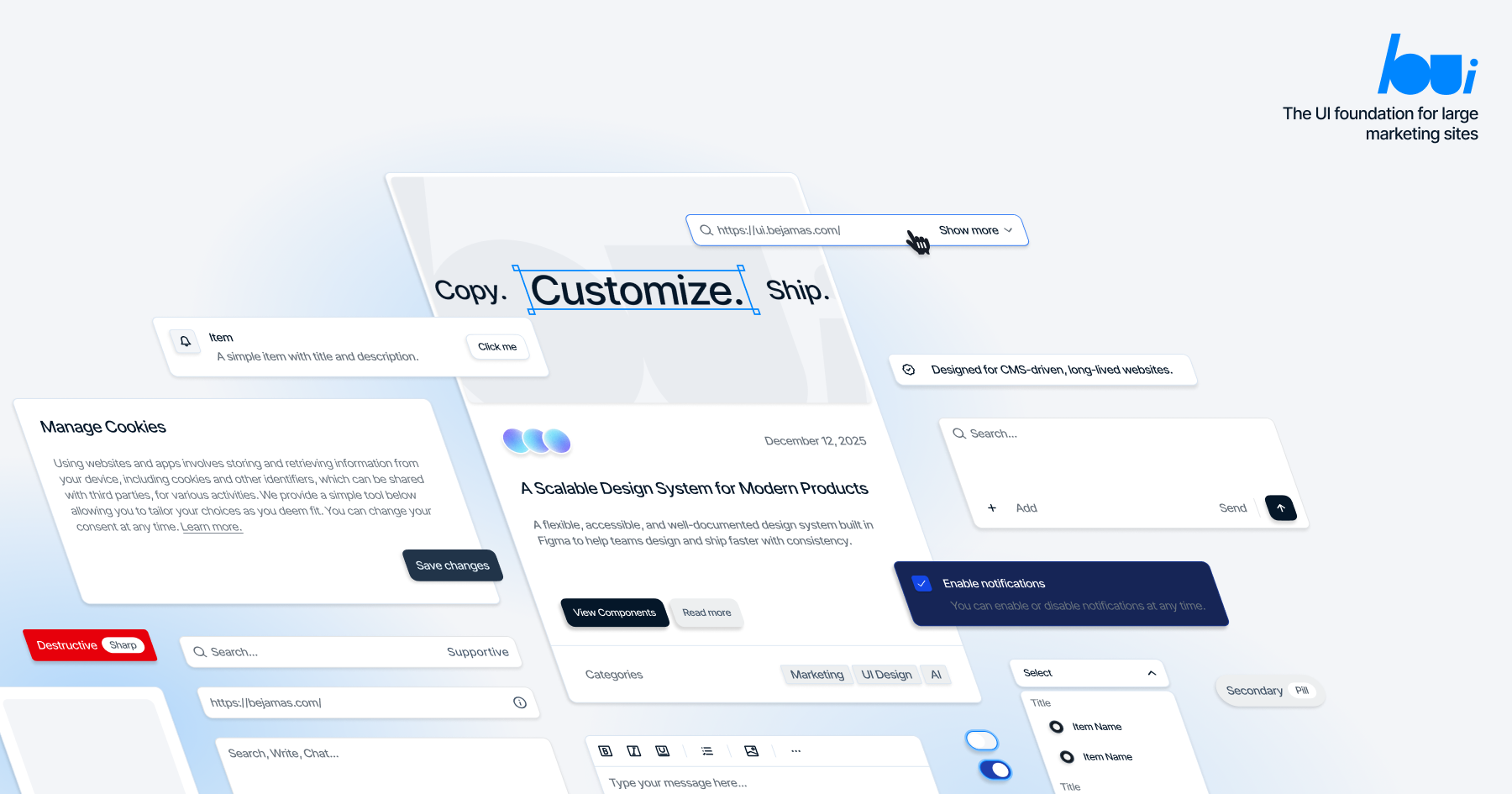 bejamas/ui